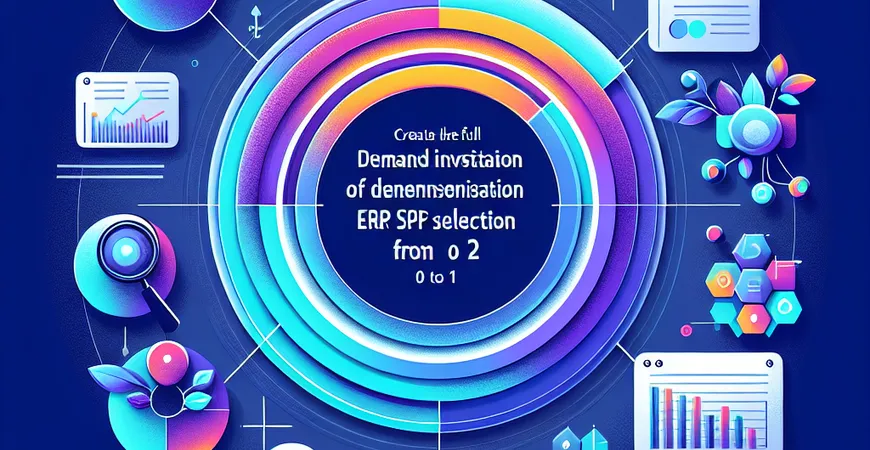 从 0 到 1！ERP 软件选型的需求调研全流程